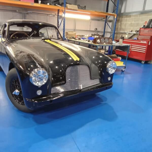 211125 1953 Aston Martin DB2 Headlights and Indicators Assembled and Fit 2