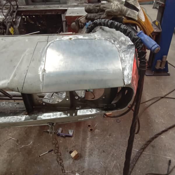 211125 1970 Aston Martin DBS NSF Valance Repairs 4