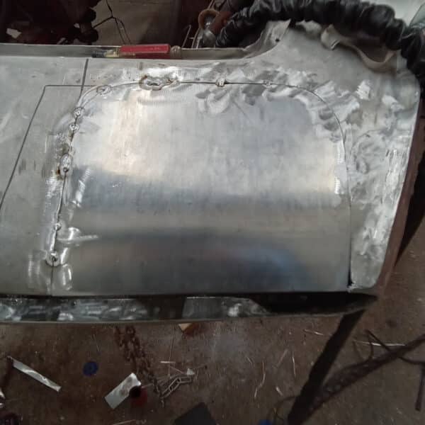 211125 1970 Aston Martin DBS NSF Valance Repairs 6