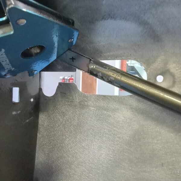 261125 1955 Aston Martin DB24 Drophead Passenger Door adjustment and modifications 11