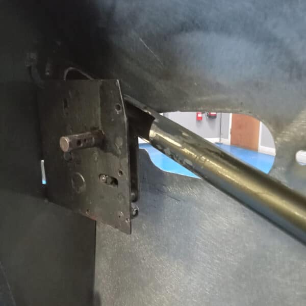 261125 1955 Aston Martin DB24 Drophead Passenger Door adjustment and modifications 12