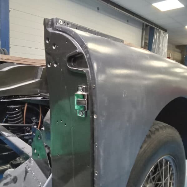 261125 1955 Aston Martin DB24 Drophead Passenger Door adjustment and modifications 13