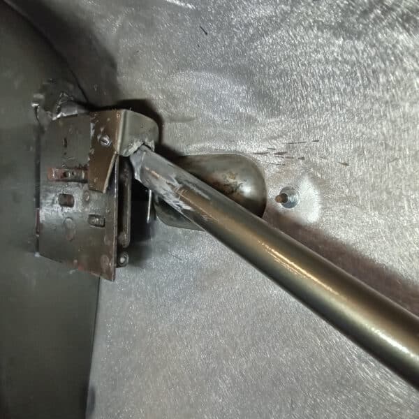 261125 1955 Aston Martin DB24 Drophead Passenger Door adjustment and modifications 15