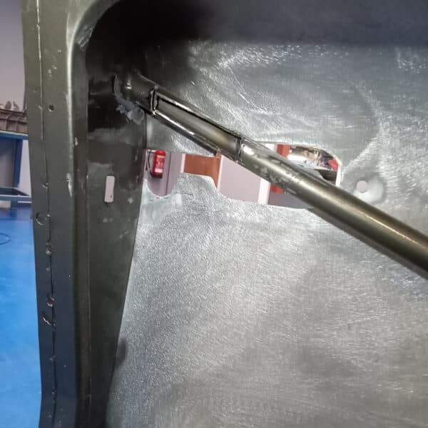 261125 1955 Aston Martin DB24 Drophead Passenger Door adjustment and modifications 17