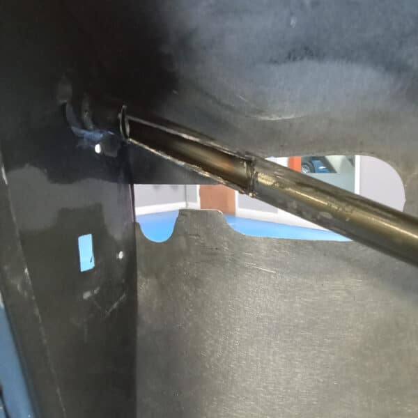 261125 1955 Aston Martin DB24 Drophead Passenger Door adjustment and modifications 18