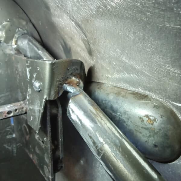 261125 1955 Aston Martin DB24 Drophead Passenger Door adjustment and modifications