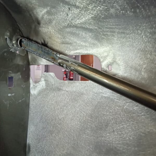 261125 1955 Aston Martin DB24 Drophead Passenger Door adjustment and modifications 8