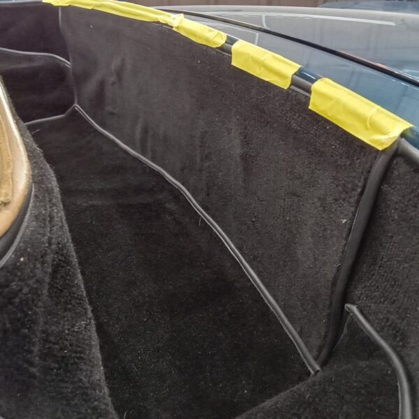 261125 1969 Aston Martin DB6 Volante Hood Frames and Carpets 14