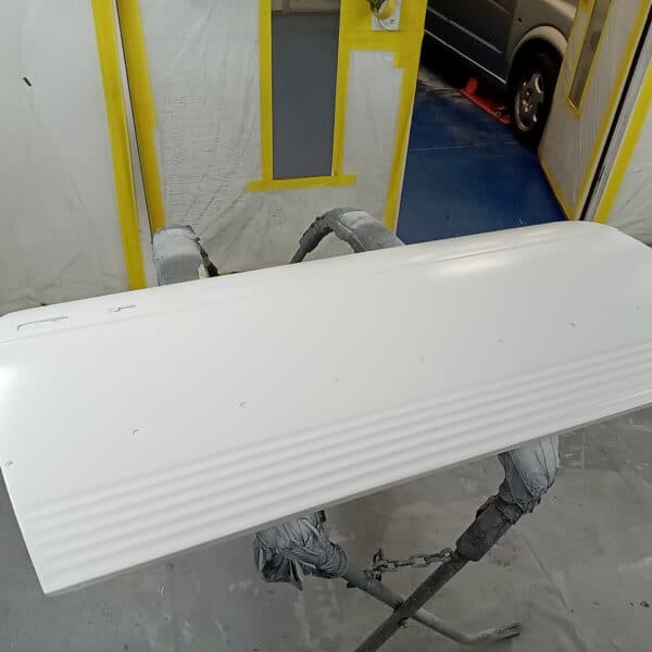 261125 1978 Mercedes 350SL panels ready for final primer 6