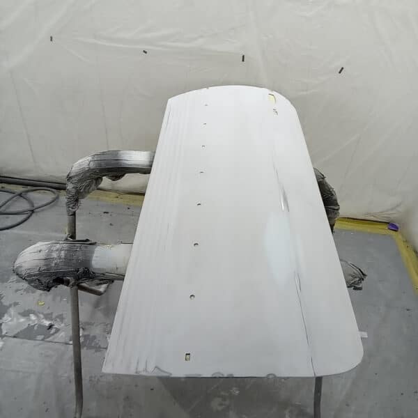 261125 1978 Mercedes 350SL panels ready for final primer 8