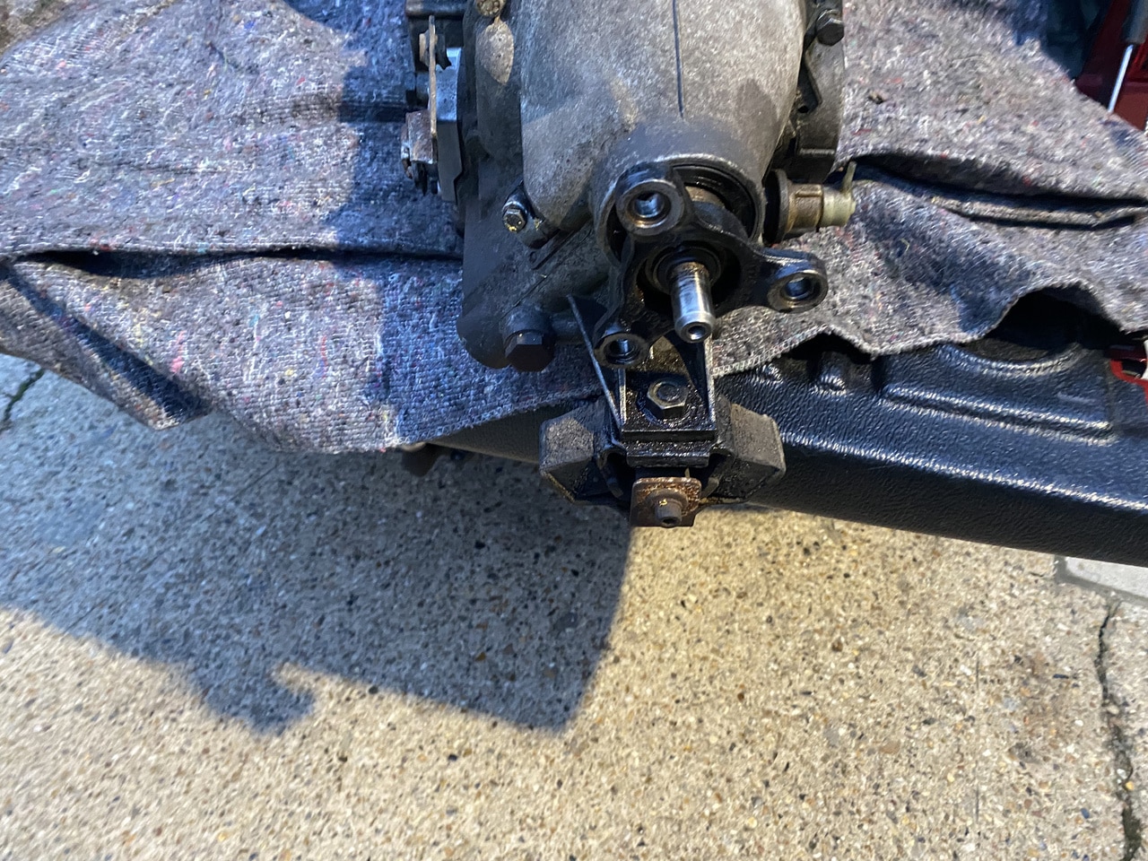 301025 1978 Mercedes 350SL Gearbox to Mersea Transmissions 2