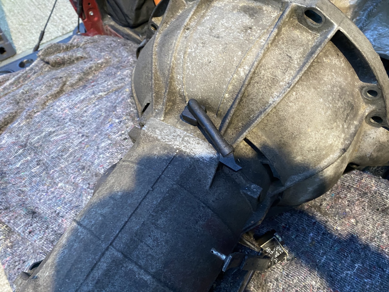 301025 1978 Mercedes 350SL Gearbox to Mersea Transmissions 4