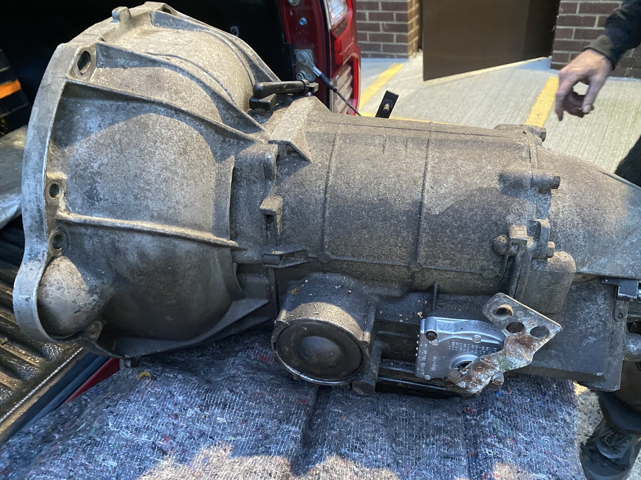 301025 1978 Mercedes 350SL Gearbox to Mersea Transmissions