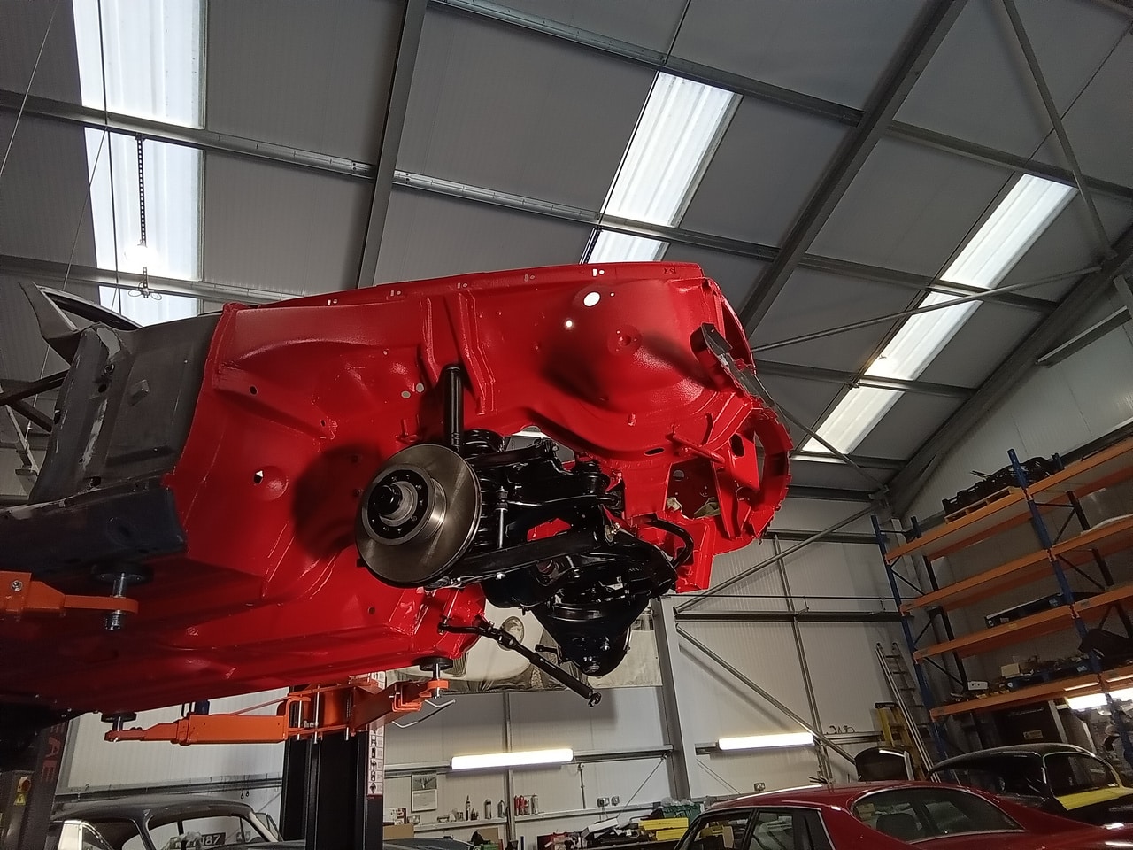 311025 1978 Mercedes 350SL Brakes Steering Diff Mount 17