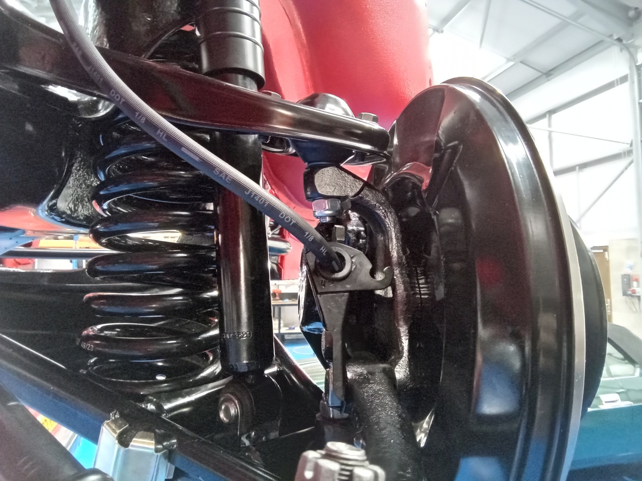 311025 1978 Mercedes 350SL Brakes Steering Diff Mount 2