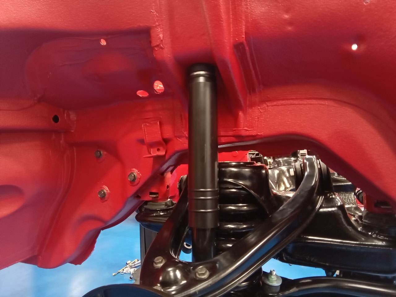 311025 1978 Mercedes 350SL Brakes Steering Diff Mount 20