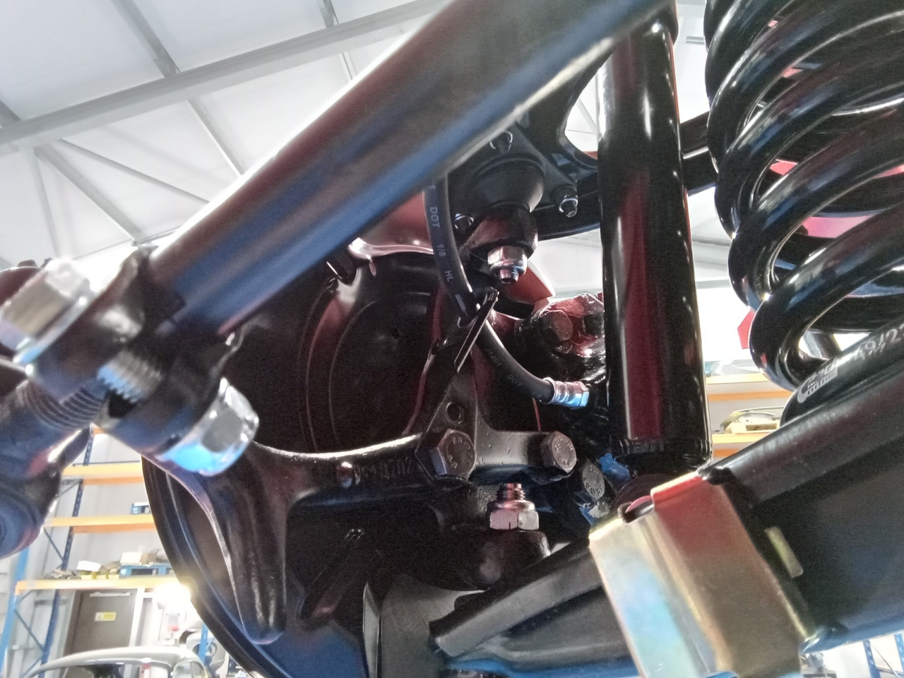 311025 1978 Mercedes 350SL Brakes Steering Diff Mount 8