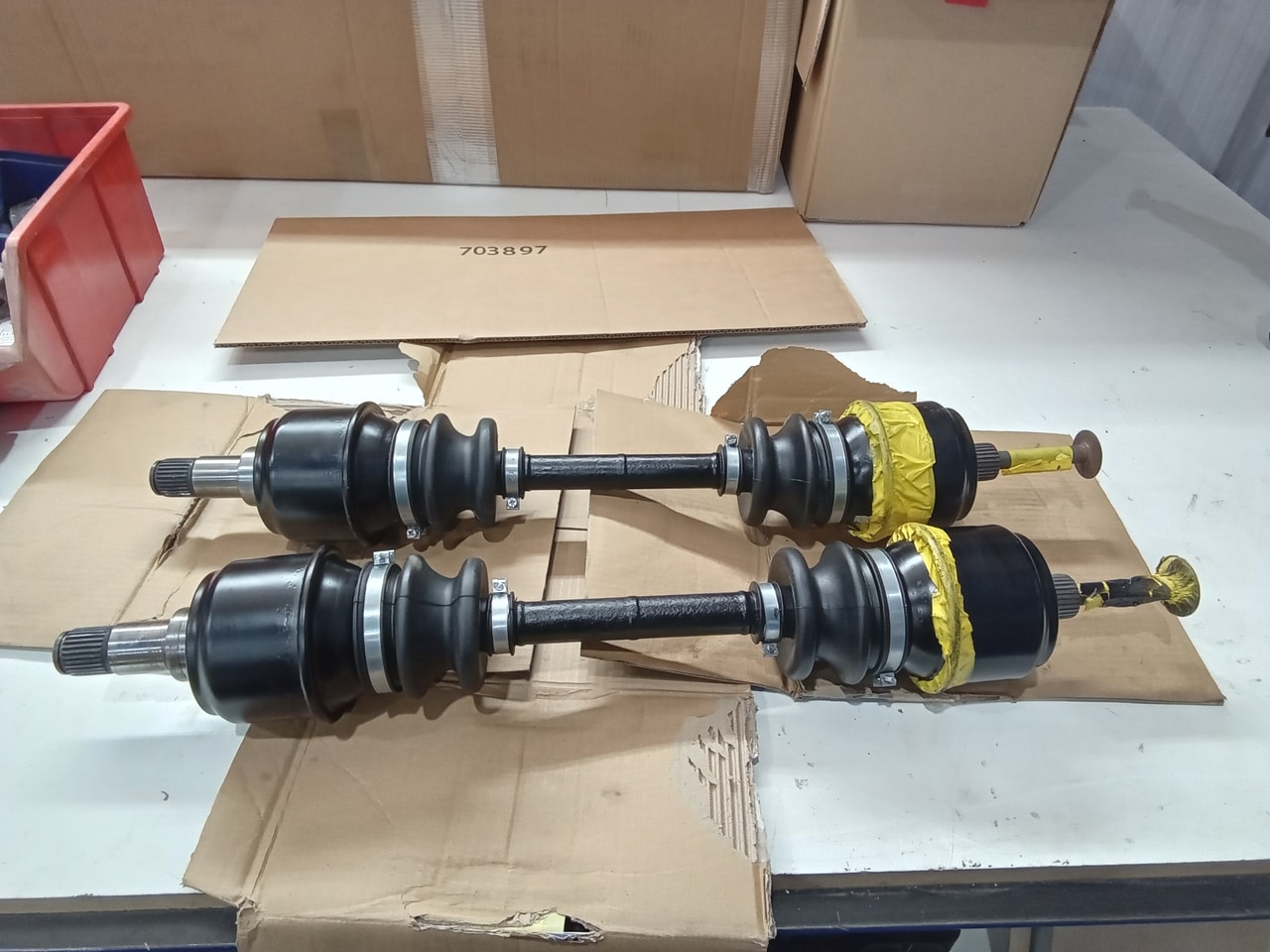 311025 1978 Mercedes 350SL Rear Drive Shafts Refurbished 2