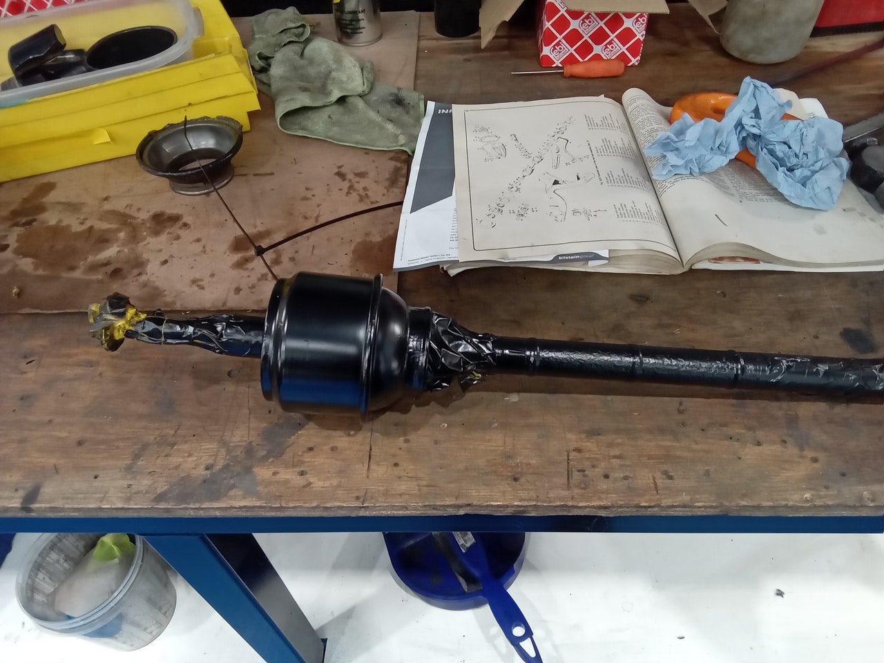 311025 1978 Mercedes 350SL Rear Drive Shafts Refurbished 4