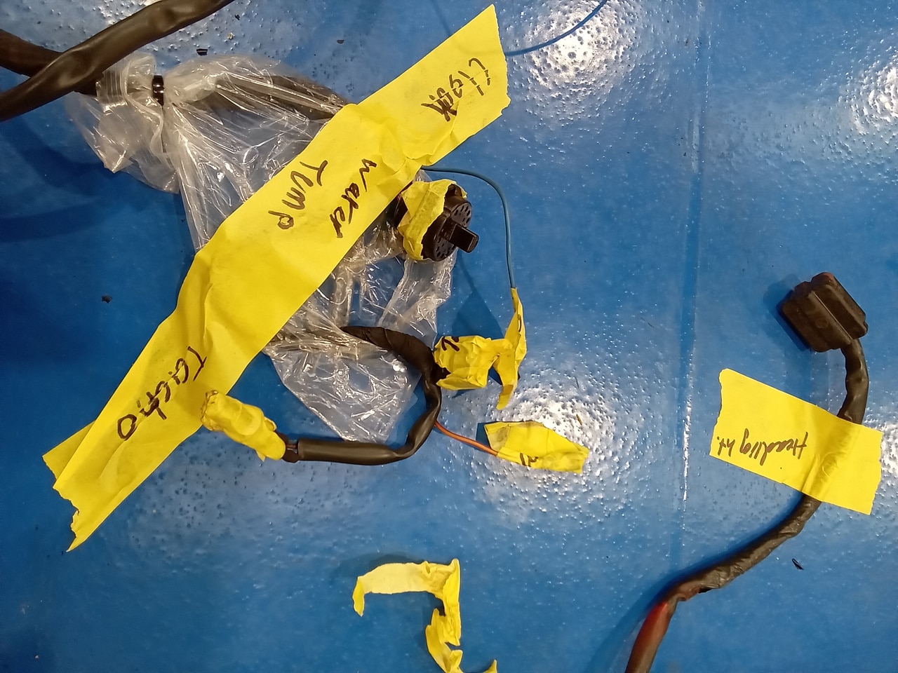 311025 1978 Mercedes 350SL Wiring Loom Reference