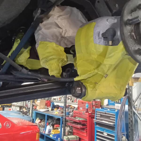 311025 1991 Jaguar XJS Rear Axle Painted 3