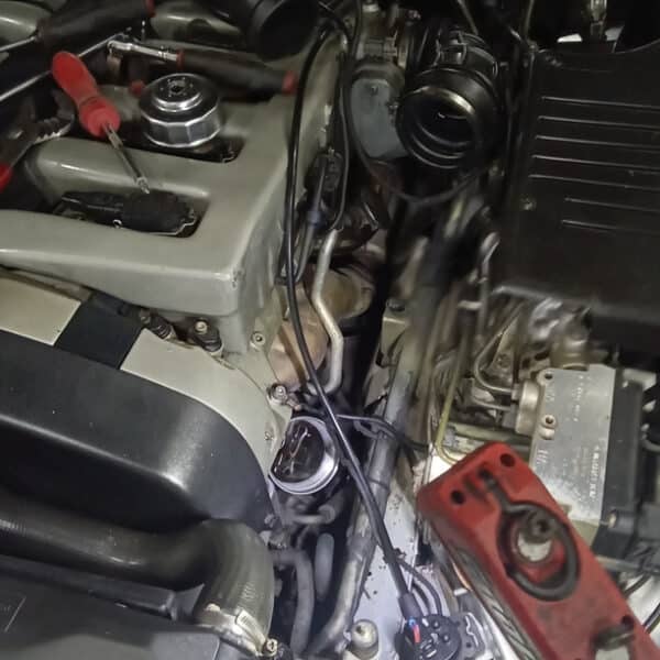 311025 1996 Mercedes SL600 PDI and Oil Change
