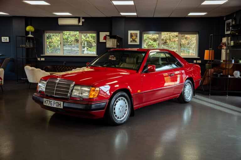 Mercedes 300CE Red 1991 1