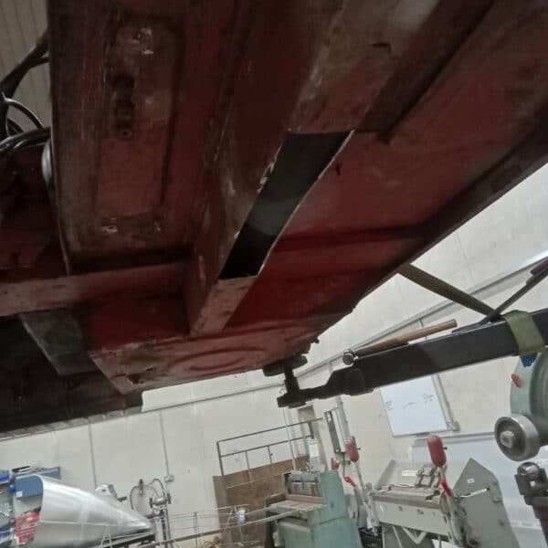 021225 1970 Aston Martin DBS Frame Damage Repair 2
