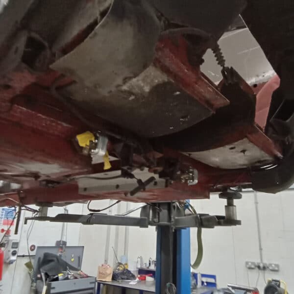 021225 1970 Aston Martin DBS Underside 3