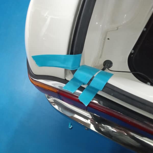 031225 1969 Audi 70L Boot Seal Washer Pump and Pipework 4