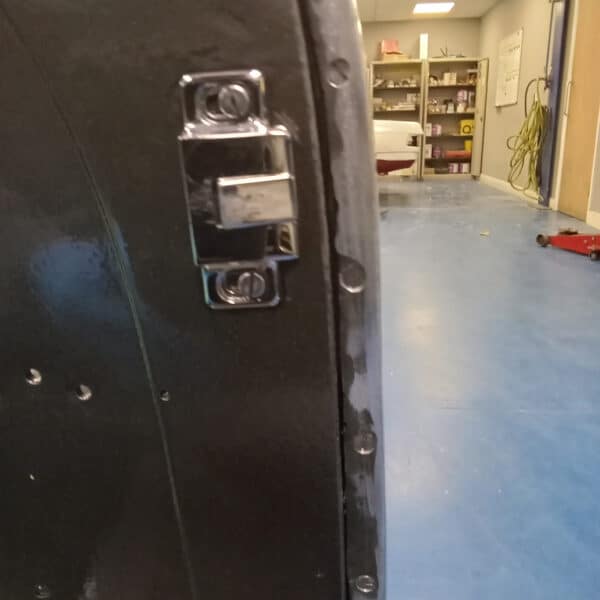 051225 1955 Aston Martin DB24 Drophead Coupe Door Gaps and Adjustments 11