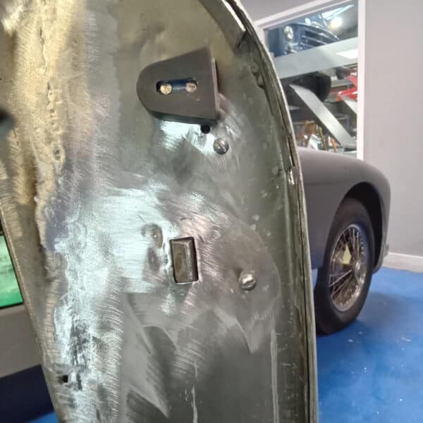 051225 1955 Aston Martin DB24 Drophead Coupe Door Gaps and Adjustments 7