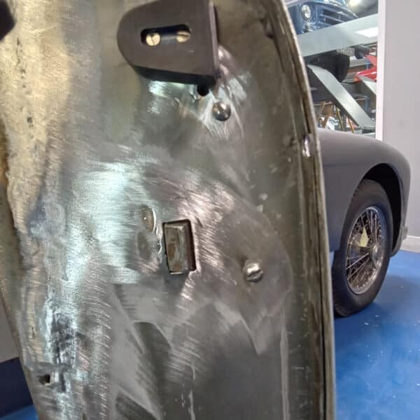 051225 1955 Aston Martin DB24 Drophead Coupe Door Gaps and Adjustments 8