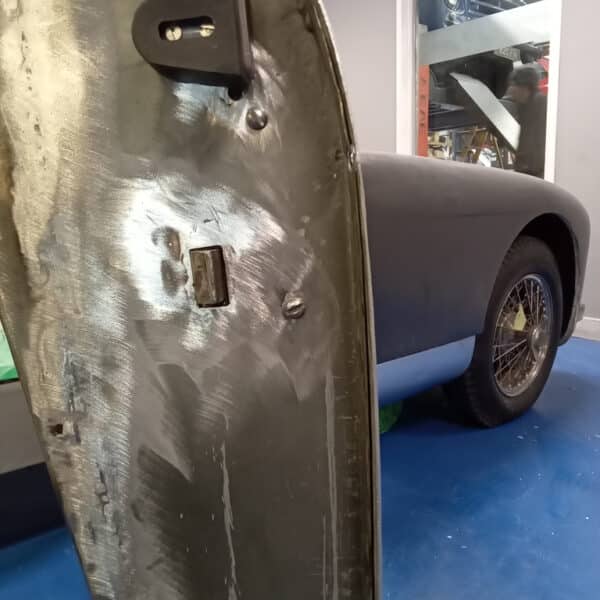 051225 1955 Aston Martin DB24 Drophead Coupe Door Gaps and Adjustments 9