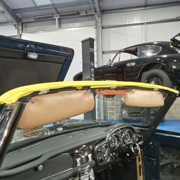 051225 1969 Aston Martin DB6 Volante Exhaust Interior Trims 7