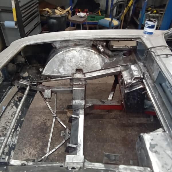 091225 1970 Aston Martin DBS Engine Bay Rust Encapsulator 2