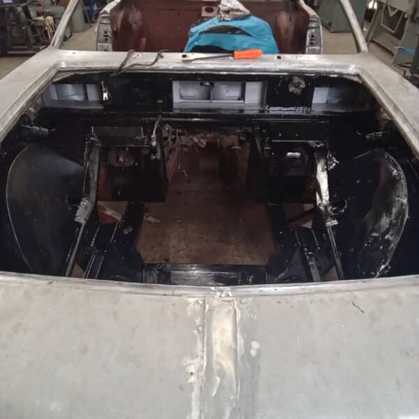 091225 1970 Aston Martin DBS Engine Bay Rust Encapsulator 4