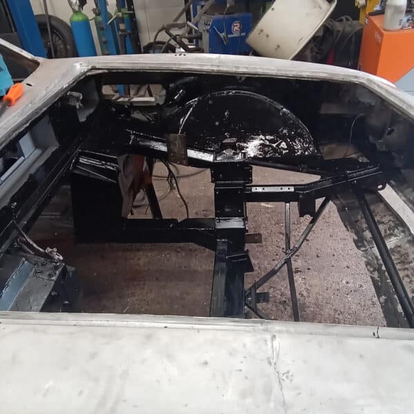 091225 1970 Aston Martin DBS Engine Bay Rust Encapsulator 5