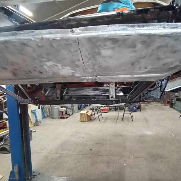 091225 1970 Aston Martin DBS Front Valance Cut Out