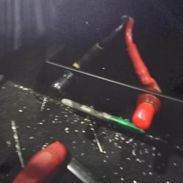 091225 1987 Land Rover Defender 90 V8 Front Brakes and Jump Panel for Interior 5