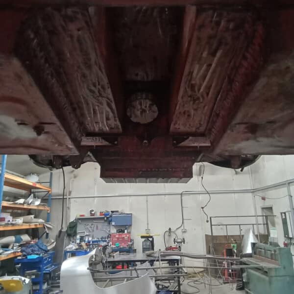 101225 1970 Aston Martin DBS Removing Underguard 10