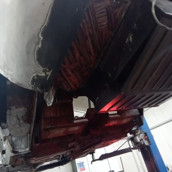 101225 1970 Aston Martin DBS Removing Underguard 6