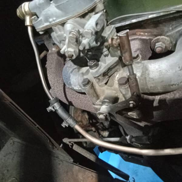 111225 1963 Morris LD Fuel Line Carburettor Ignition System and Exhaust 6