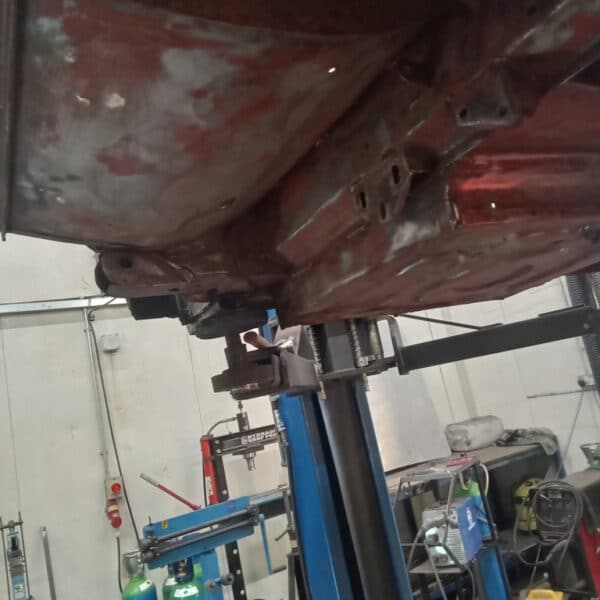 111225 1970 Aston Martin DBS Removing Underguard 13