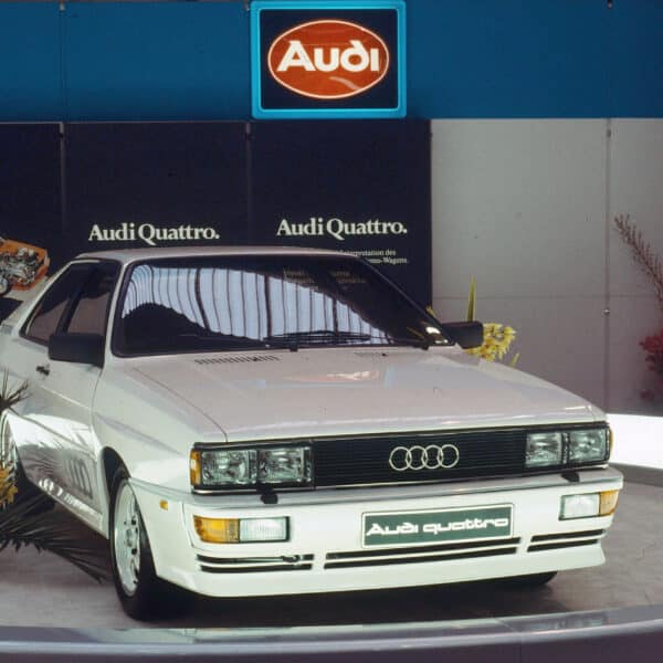 12 Audi quattro B2 model year 1980 Geneva Motor Show 1