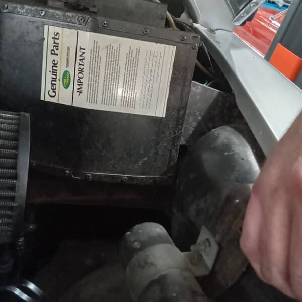 121225 1987 Land Rover Defender Heater Fan