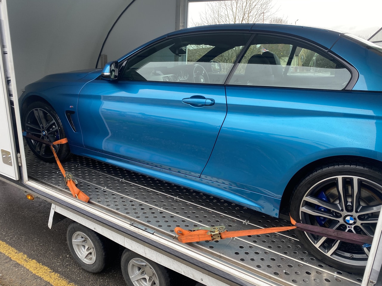 121225 2017 BMW 430 Transport to Storage