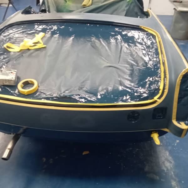 161225 1973 MGB Roadster Polish and reassembly 6