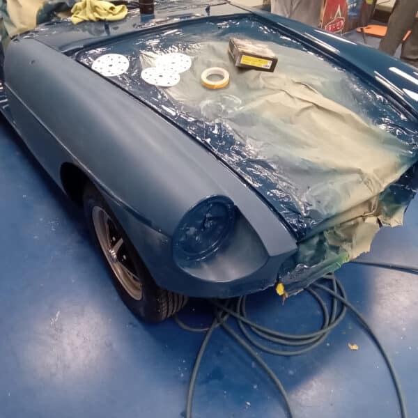 161225 1973 MGB Roadster Polish and reassembly 8