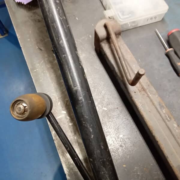 171225 1969 Audi 70L Manifold Battery Tray Steering Column 9